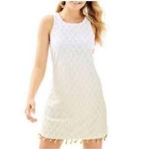 Lilly Pulitzer Women's Fringe Hem Ombre Dress